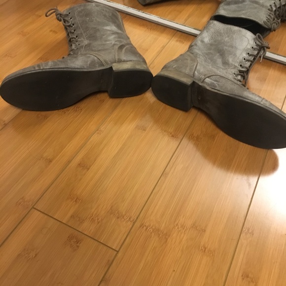 Steve Madden Grey combat boots - Picture 5 of 5